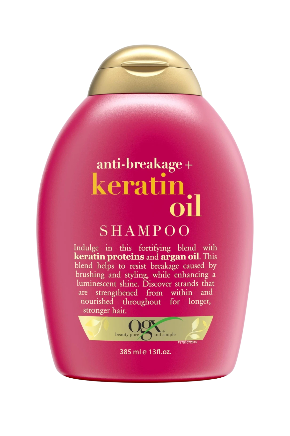 andbeautycare - OGX Anti-Breakage + Keratin Oil Shampoo 385ml