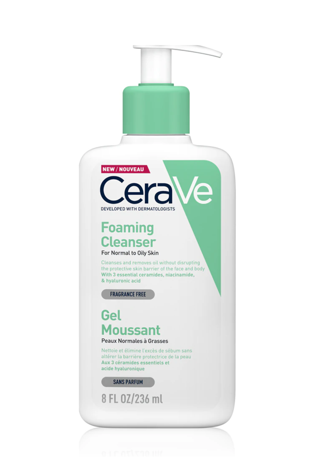 andbeautycare - CeraVe Foaming Facial Cleanser for Oily Skin 236 ml