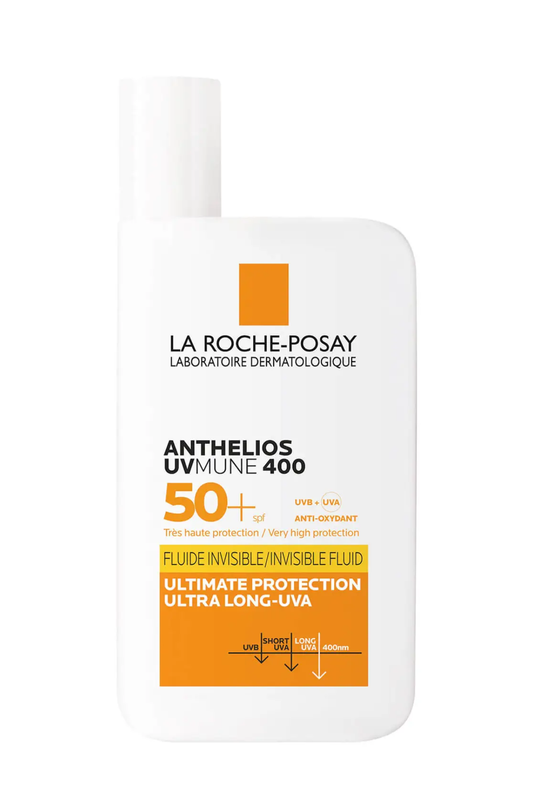 andbeautycare - La Roche-Posay Anthelios UVMune 400 Invisible Fluid SPF50+ Sun Cream 50ml