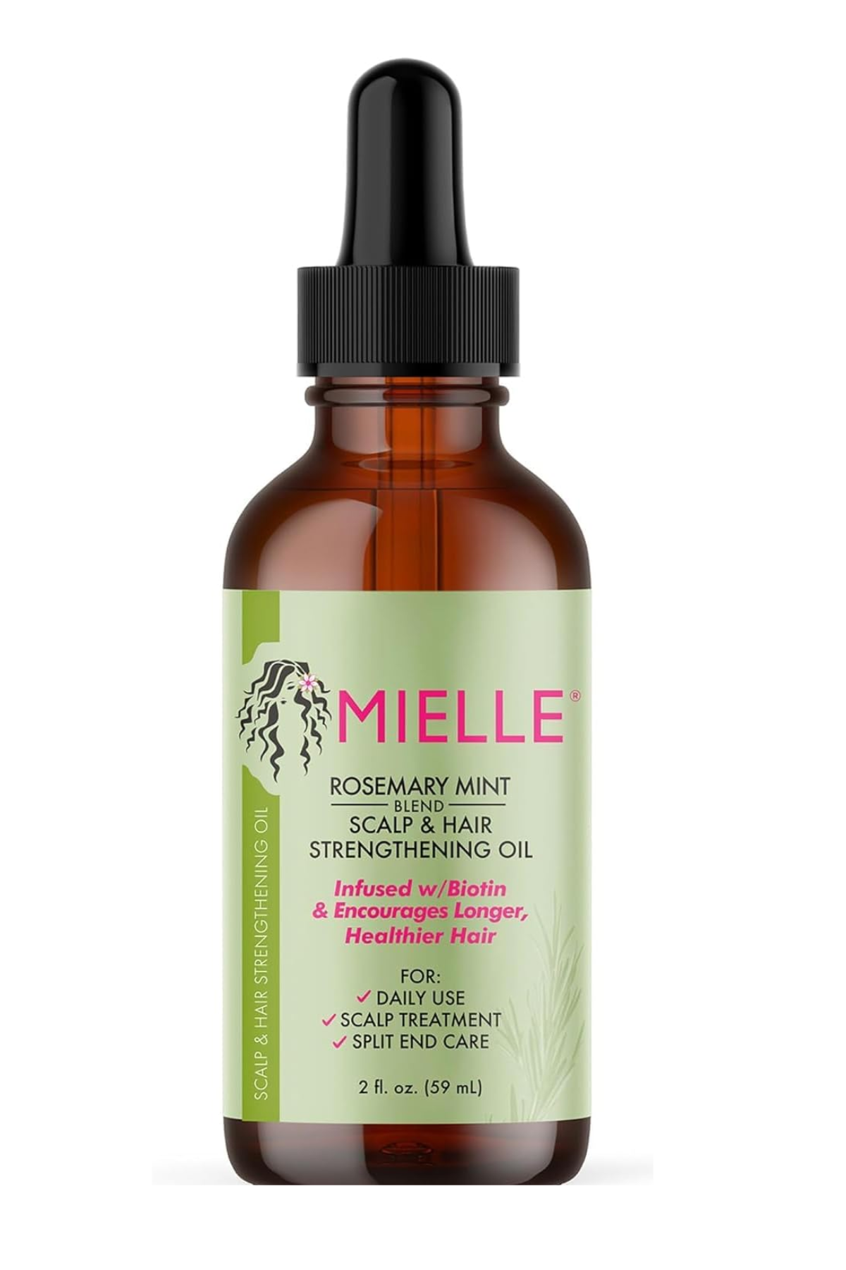 andbeautycare - Mielle Rosemary Mint Scalp & Hair Strengthening Oil 59ml