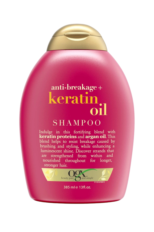 andbeautycare - OGX Anti-Breakage + Keratin Oil Shampoo 385ml