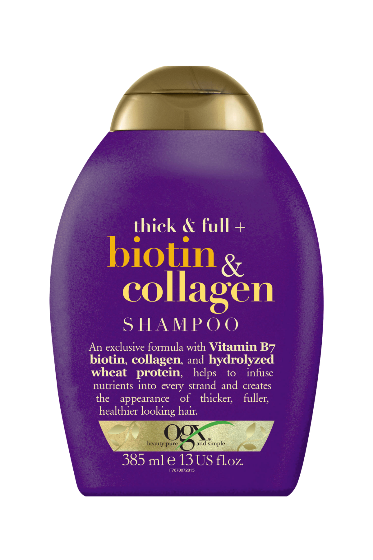 andbeautycare - OGX Thick & Full Biotin & Collagen Shampoo 385ml