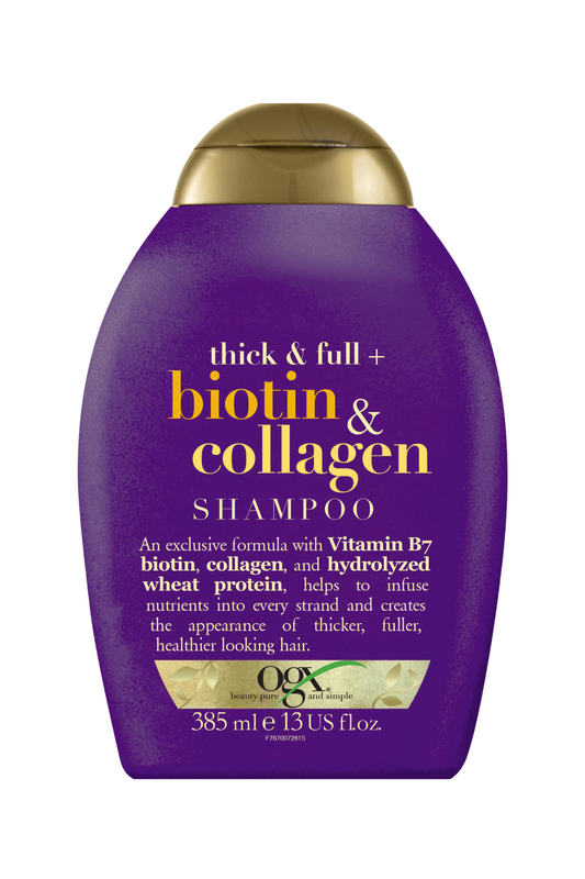 andbeautycare - OGX Thick & Full Biotin & Collagen Shampoo 385ml
