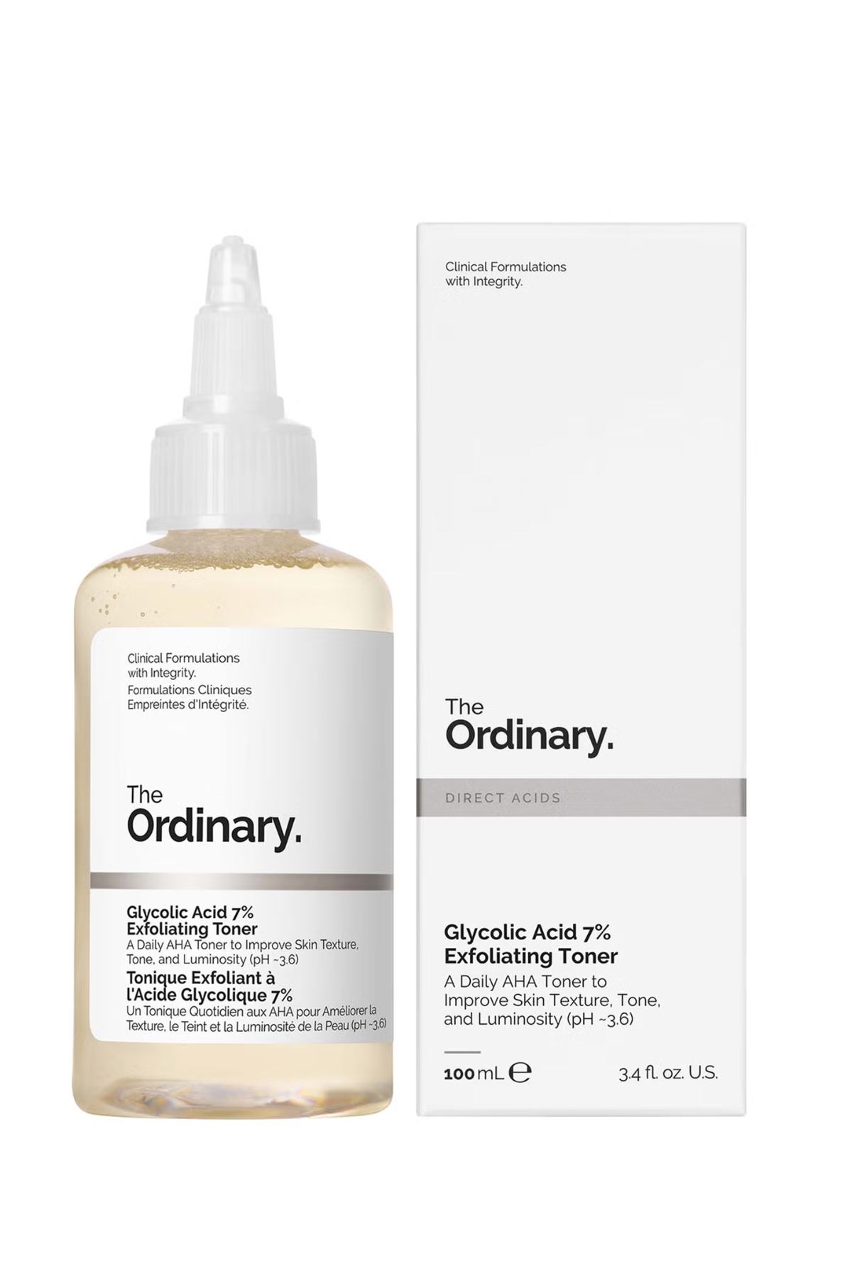 andbeautycare - The Ordinary Glycolic Acid 7% Exfoliating Toner 240ml