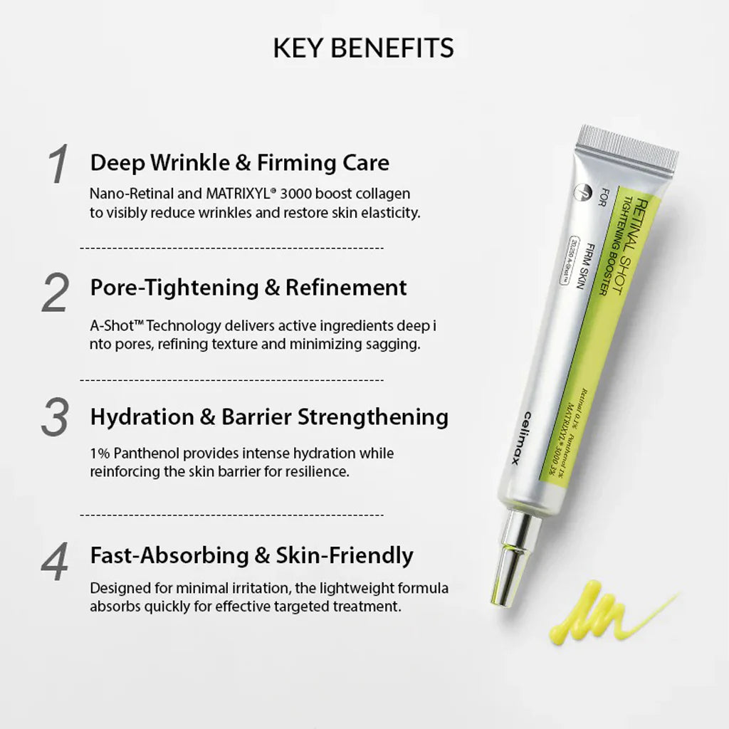 andbeautycare - Celimax The Vita-A Retinal Shot - Skin Tightening Booster Cream 15ml